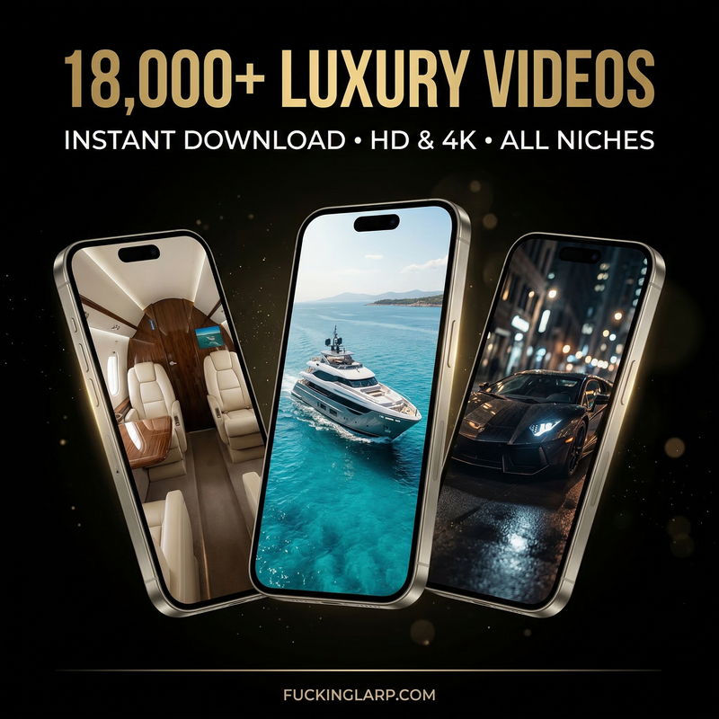 18,000+ Luxury Aesthetic Reels Bundle