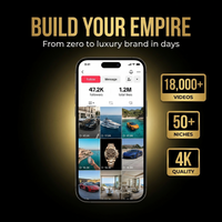 18,000+ Luxury Aesthetic Reels Bundle